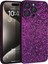 Apple iPhone 16 Pro Max Kılıf Bling Rhinestones Mor 1