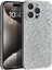 Apple iPhone 16 Pro Max Kılıf Bling Rhinestones Gümüş 1