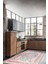 Dekoratif Özel Tasarım Yıkanabilir,ince, Kaymaz Tabanlı, Modern Halı KECE-FR07 5