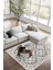 Dekoratif Özel Tasarım Yıkanabilir,ince, Kaymaz Tabanlı, Modern Halı KECE-FR76 2