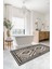 Dekoratif Özel Tasarım Yıkanabilir,ince, Kaymaz Tabanlı, Modern Halı KECE-FR95 4