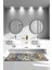 Dekoratif Özel Tasarım Yıkanabilir,ince, Kaymaz Tabanlı, Modern Halı KECE-FR13 4