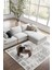 Dekoratif Özel Tasarım Yıkanabilir,ince, Kaymaz Tabanlı, Modern Halı KECE-FR121 2