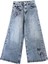 Kız Çocuk Kelebek Nakışlı Jean Pantolon 1