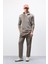 Comfort Regular Fit Rahat Kalıp Fermuarlı Dik Yaka Basic Düz Sweatshirt X7405AZ25SP 2