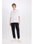 Regular Gabardin Jogger Pantolon Kargo Cepli Beli Paçası Lastikli C9163AX25SP 1