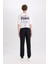 Regular Gabardin Jogger Pantolon Kargo Cepli Beli Paçası Lastikli C9163AX25SP 5