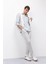 Jogger Pantolon Esnek Basic Düz Beli Bağcıklı Cepli Düz Paça C6022AX25SP 1