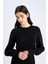 Regular Fit Bisiklet Yaka Basic Düz Triko Kazak F0542AX24CW 3