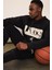 Defacto Fit Nba Los Angeles Lakers Oversize Geniş Kalıp Kapüşonlu Skuba Dalgıç Kumaş Sporcu Sweatshırt D6709Ax25Sp 3