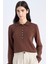 Regular Fit Polo Yaka Basic Düz Triko Kazak D6259AX25SP 1