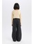 Kız Çocuk Wide Leg Kargo Geniş Paça Pamuklu Pantolon D9693A825SP 7