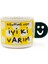Kendime Not: Iyi Ki Varım! El Yapımı Gülen Kulp Kupa - Hediyelik Kupa Fincan Mug 2
