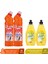 Gider Açıcı Çamaşır Suyu Çam Tazeliği 750 gr x 2 + Miss Bulaşık Deterjanı Limon 500 ml x2 1