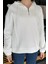 Yarım Fermuarlı Üç Iplik Şardonlu Kadın Sweatshirt 3