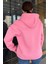 Yarım Fermuarlı Üç Iplik Şardonlu Kadın Sweatshirt 5