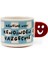 Kendime Not: Kendinden Vazgeçme! El Yapımı Gülen Kulp Kupa - Hediyelik Kupa Fincan Mug 2