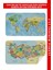 - Eğitici - Öğretici Dünya ve Türkiye Haritası Çocuk Odası Duvar STICKER-60X105-3888 1