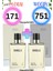 171 Floral Kadın 50ML ve 751 Woody Erkek 50ML Parfüm 1