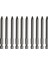 Mıknatıslı Pozidriv Bits Uç Pz2 100 mm 10'lu Set Kutulu Manyetik 1/4" Matkap Ucu 10 cm 2
