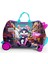 Kids Pembe Motorlu Kedi Desenli Otur-Çek Çocuk Valizi 16358 2