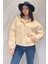 Kadın Şardonlu Kanguru Cepli Düğme Detaylı Sweatshirt 1