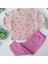 Kalpli Çıtçıtlı Bebek Penye Ikili Pijama Takım 1