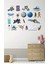 Küçük Astronotlar Için Uzayın Derinliklerine Yolculuk Roketler, Gezegenler Stickerı 1