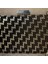 El Yapımı Gümüş Rengi Tel Kırma Siyah Abiye Çanta - 10 x 20 cm 4