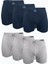 Erkek Füme Gri 6 Lı Premium Collection Modal Uzun Boxer 6M250 1