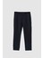 Ds Damat Relaxed Fit Lacivert Armürlü Ince ve Hafif Rpt Jogger Pantolon 5