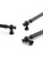 Mobilya Çekmece Dolap Mutfak Metal Dolabı Kulp Kapak Kulpu Kulpları Kulbu 320 mm Siyah 4