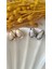 Zirkon Kalp Damla Metal Gold Küpe 3