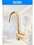 Lüx Gold Kare Robot Duş Seti, Eviye, Banyo ve Lavabo Bataryası 4'lü Set 4