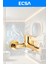 Lüx Gold Kare Robot Duş Seti, Eviye, Banyo ve Lavabo Bataryası 4'lü Set 5