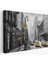 - New York Sokakları ve Sarı Taksi Yağlıboya Görünüm Kanvas TABLO-3552 2