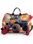 Kids Turuncu High Wheels Truck Desenli Otur-Çek Çocuk Valizi 16365 2