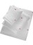 3 Parça Kalp Nakışlı Banyo Havlusu Takımı %100 Pamuklu Lovely Set 3