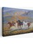 - At Sürüsü ve Kartal Yağlıboya Görünüm Dekoratif Kanvas Duvar TABLOSU-3600 2