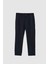 Ds Damat Relaxed Fit Lacivert Armürlü Ince ve Hafif Rpt Jogger Pantolon 5