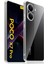 Xiaomi Poco X7 Pro Kılıf Kamera Korumalı Çıkıntılı Yumuşak Şeffaf Silikon Kapak Classic Renksiz / Iron Man Versiyonu Uyumlu 1