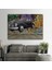 - Duvardan Fırlayan Klasik Araba Dekoratif Kanvas Duvar TABLOSU-3631 1