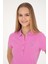 Kadın Basic Polo Yaka Tişört 3