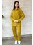 Kadın Fitilli Gömlek Pantolon Ikili Takım 1