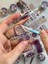 Memory Of Display Retro Mor Renk Tek Tek Çıkartma Pul Washi Bant/sticker/çıkartma/bullet Journal/defter Süsleme 4