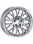 18 Inç 5X100 Bbs Speedline Polo Ibiza Egea Uyumlu Gümüş Jant Modeli Volkswagen Seat Fiat (4 Adet) 1