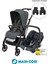 Leona2-Cabriofix I-Size Tek Elle Katlanabilen Ultra Kompakt Çift Yönlü Seyahat Sistem Bebek Arabası Graphite 1
