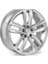 16 Inç 5X100 Durban Polo Ibiza Uyumlu Gümüş Jant Modeli Volkswagen Seat (4 Adet) 1