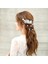 18 Adet Gelin Düğün Parti Balo Beyaz Çiçek Saç Yan Tarak U Şekli Çiçek Saç Klipsi + Bükülmüş Spiral Saç Klip Çiçek Headdress Gelin Nedime Bayanlar Kızlar (Yurt Dışından) 4
