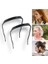 Adet Kare Görünmez Hairband Kıvırcık Saç Kalın Kafa Bandı Orta Kalın Büyük Hairband Kadın Kıvırcık Saç Sabitleme Aracı Kadınlar Için (Yurt Dışından) 2